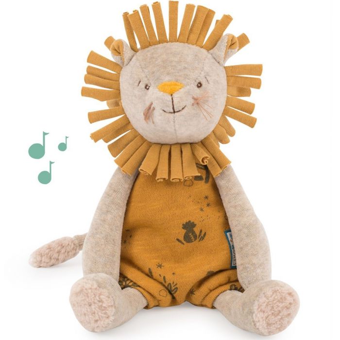 [MO-0413] Peluche Musicale Lion - Sous Mon Baobab Moulin Roty