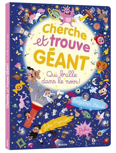 Cherche et trouve géant qui brille dans le noir