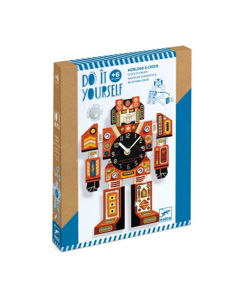 DIY Horloge à créer Robot