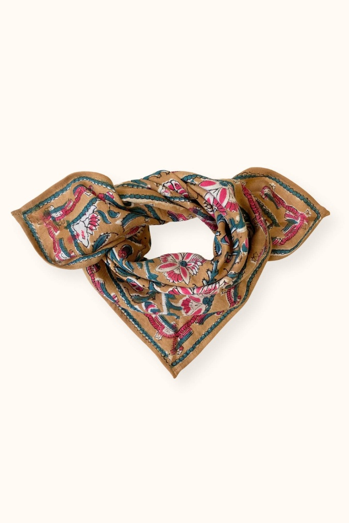 Small Foulard Manika Bird Piccallily Apaches Collections