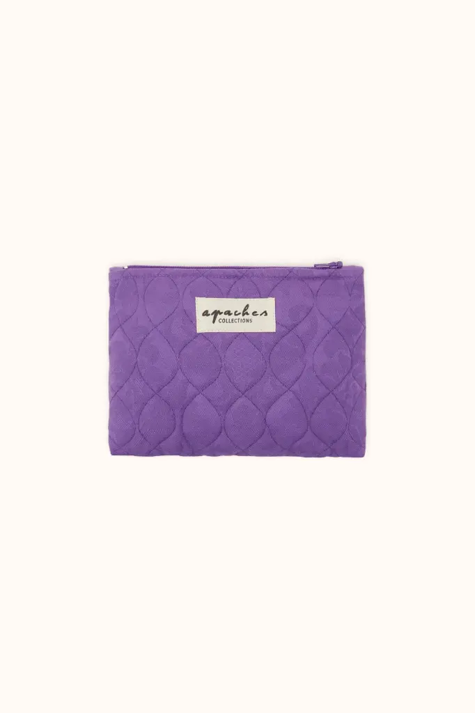 Mini Pochette Mana Damassé Dahlia Apaches Collections