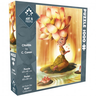 Puzzle 1000 pcs Art & Meeple