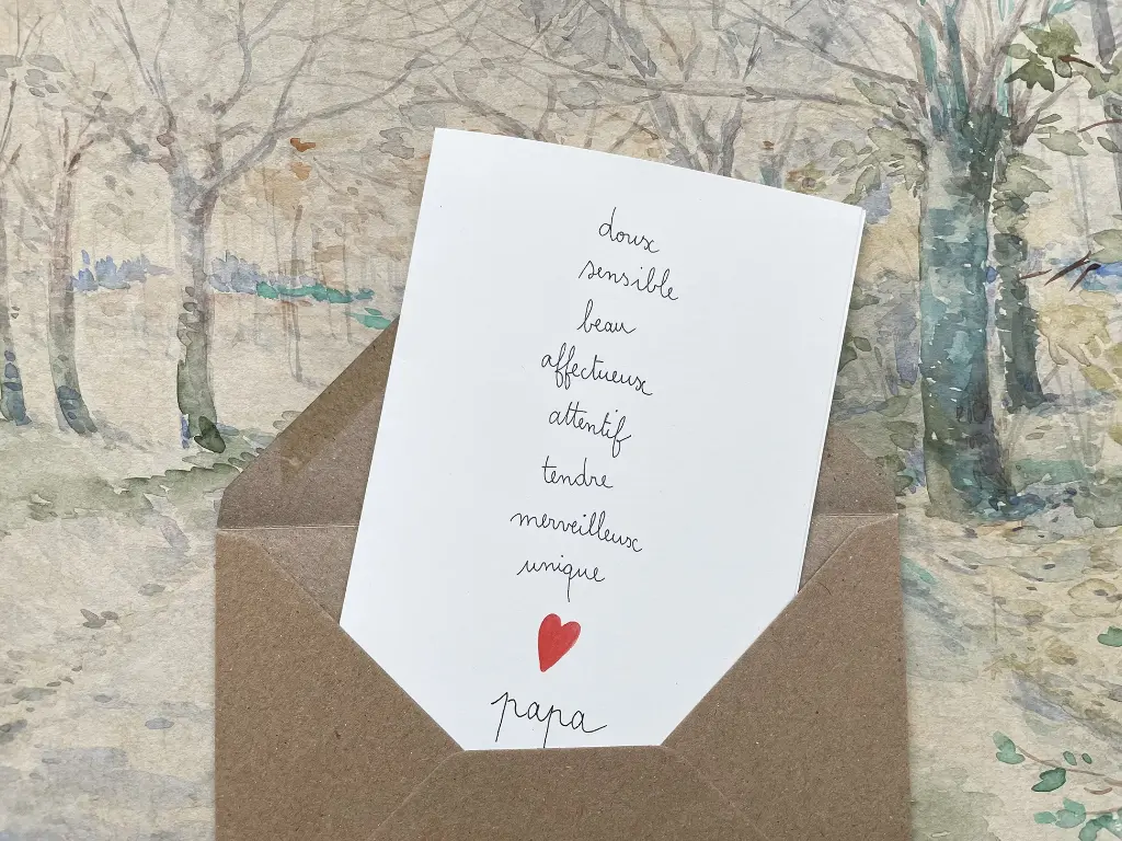 Carte Papillonnage Papa