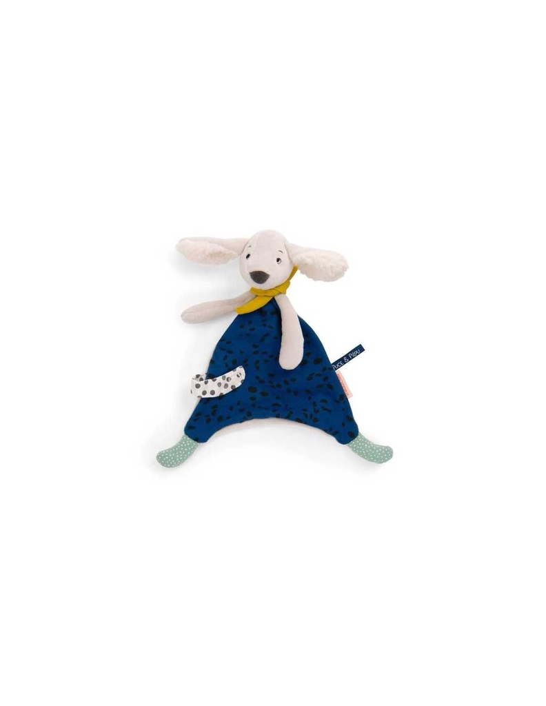 Doudou Pilou bleu Puce & Pilou