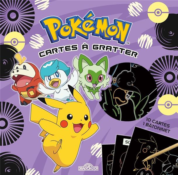  Cartes à gratter Les Pokémon de Paldea 