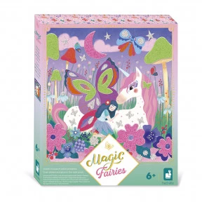 Magic Fairies Stickers mousse et sables phosphos