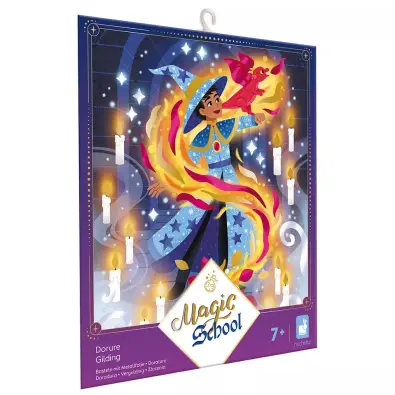 3 tableaux Dorure Magic School