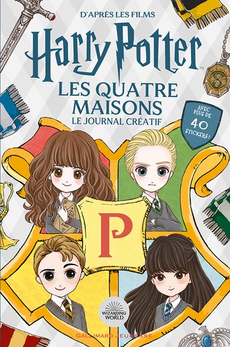  Harry Potter Les 4 maisons Journal créatif 