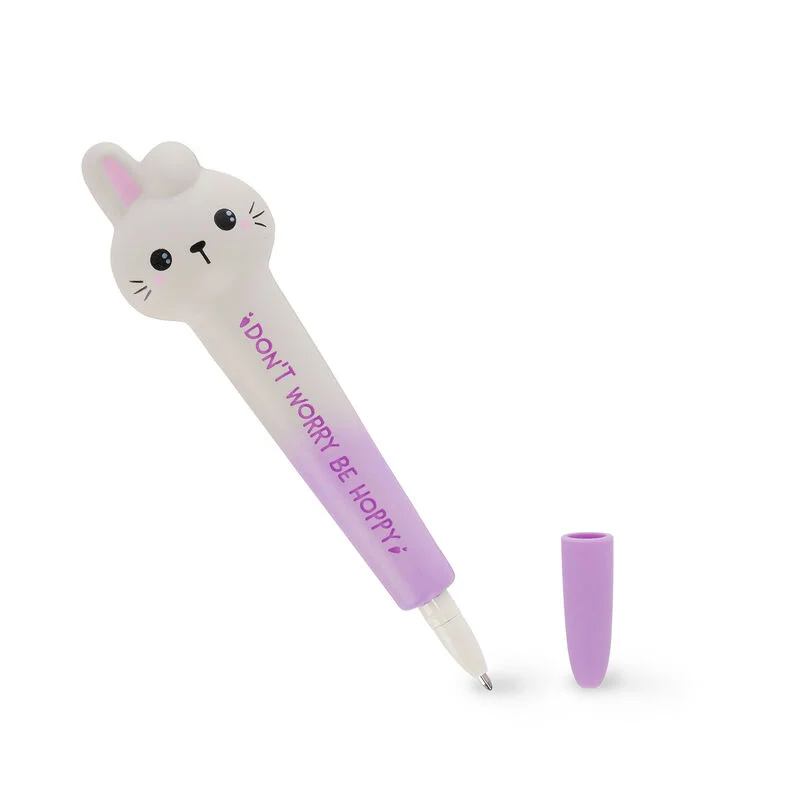 [LE-8758] Stylo à Encre Gel Antistress Bunny Squeezies Legami