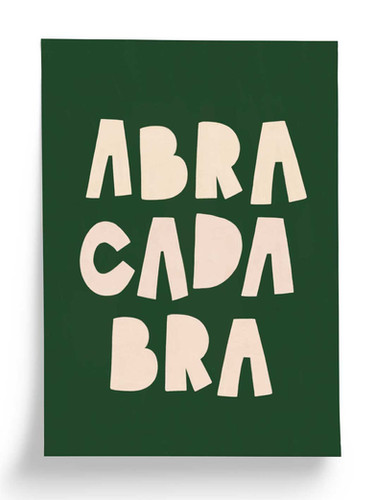 Affiche Abracadabra Taxi Brousse 30x40cm