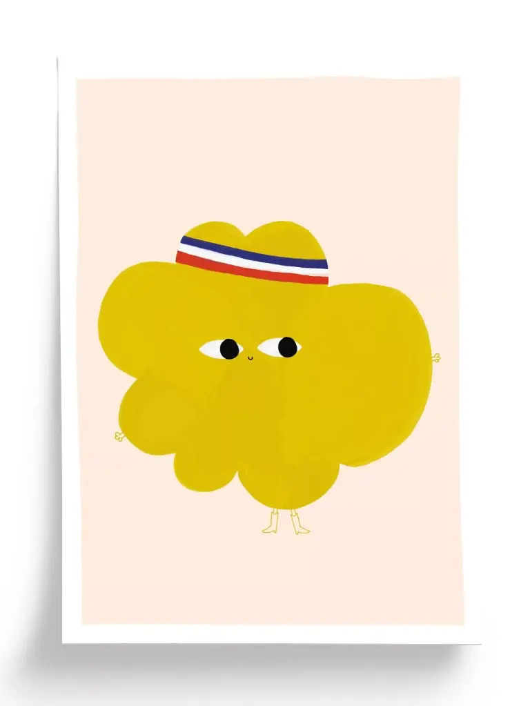 Affiche Super sportif Taxi Brousse A5