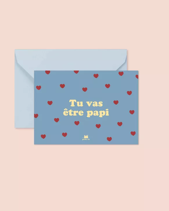 Carte postale Tu vas être papi