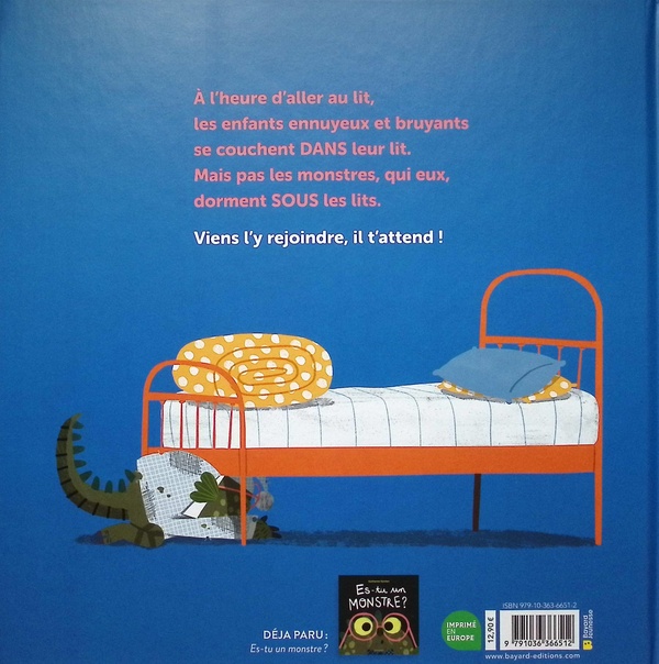  Tu dors, petit monstre ? 