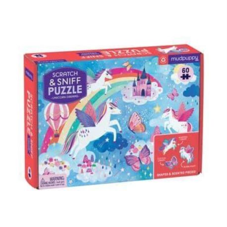 Puzzle Parfumé Rêves de Licornes 60 pcs