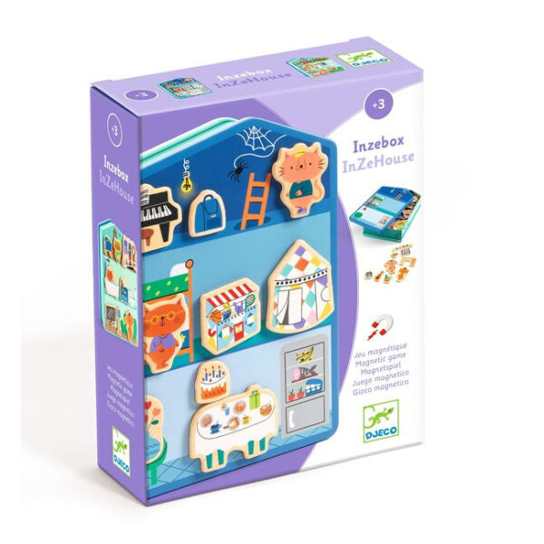 Jeu Magnétique Inzebox InZeHouse Djeco