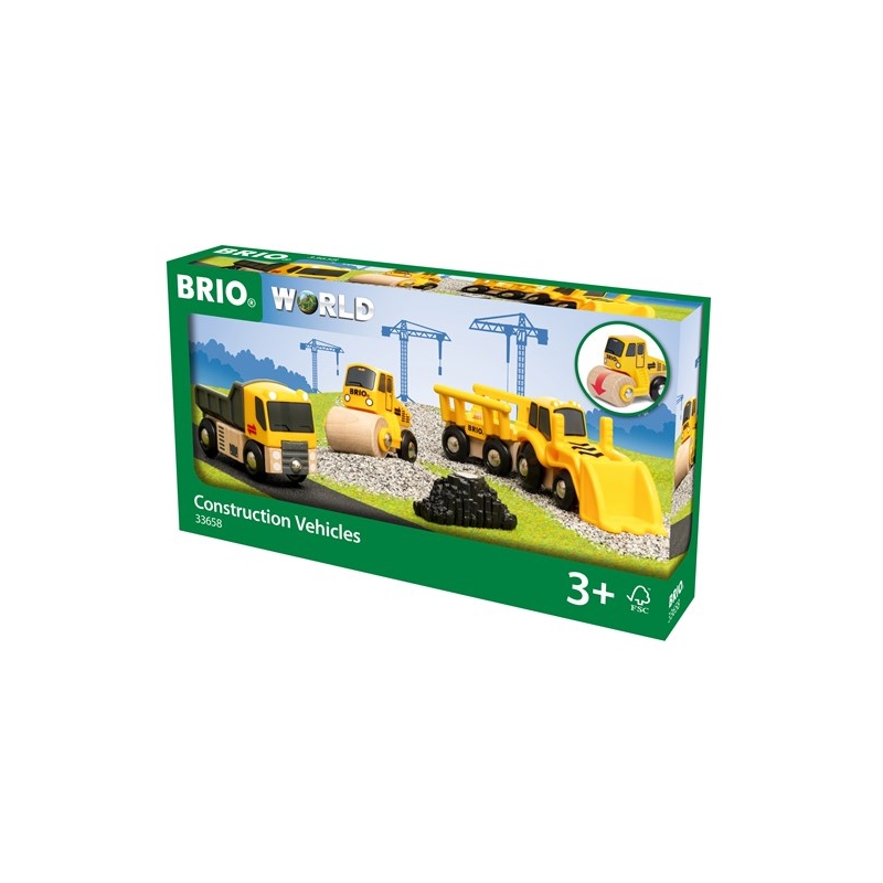 Coffret 3 engins chantier