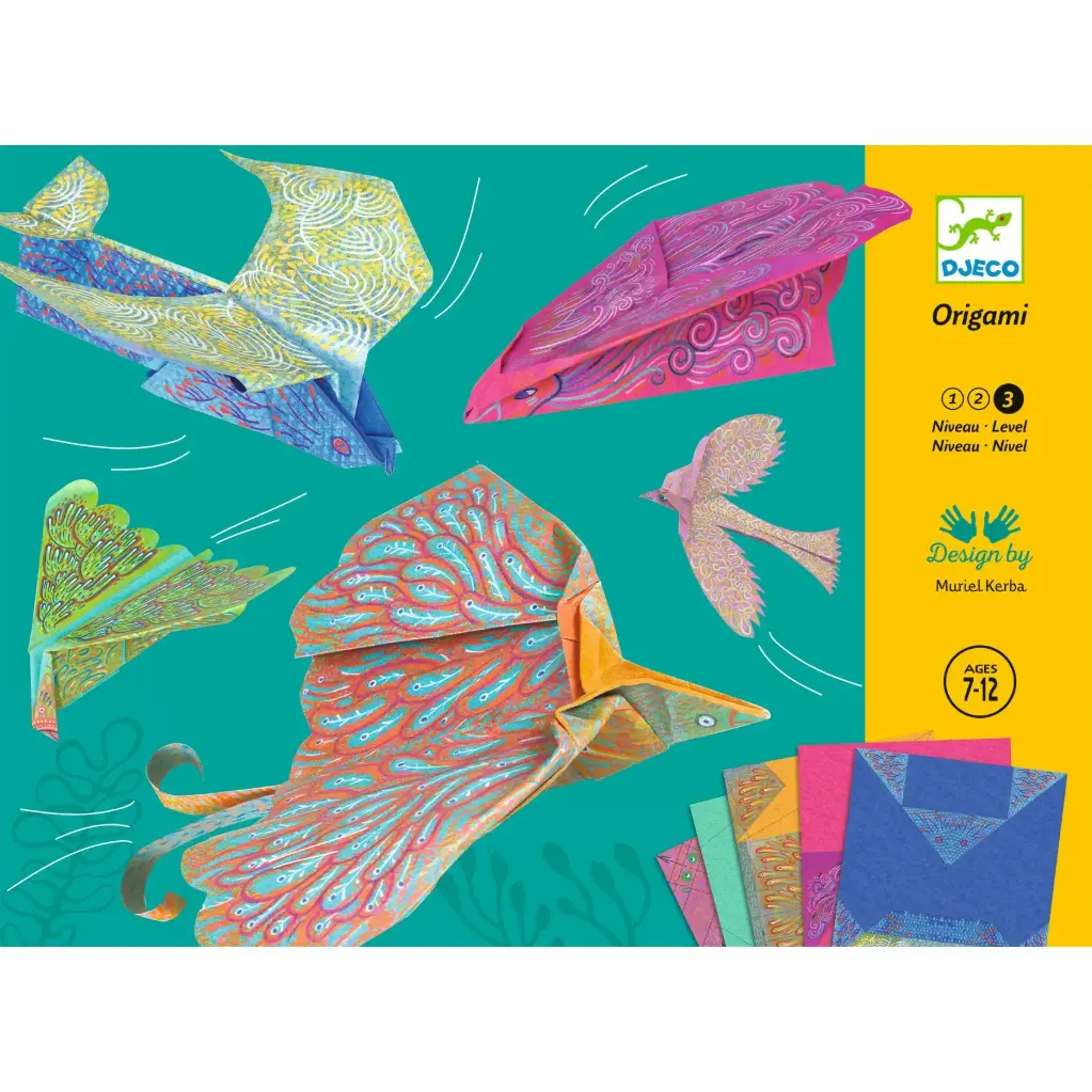 Origami à tire d'ailes 