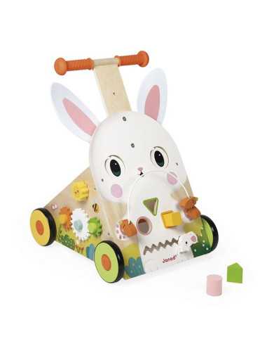 Chariot de marche Lapin Janod