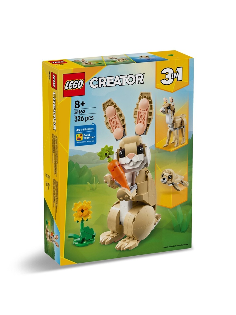 Lego Creator 3 en 1 Lapin adorable
