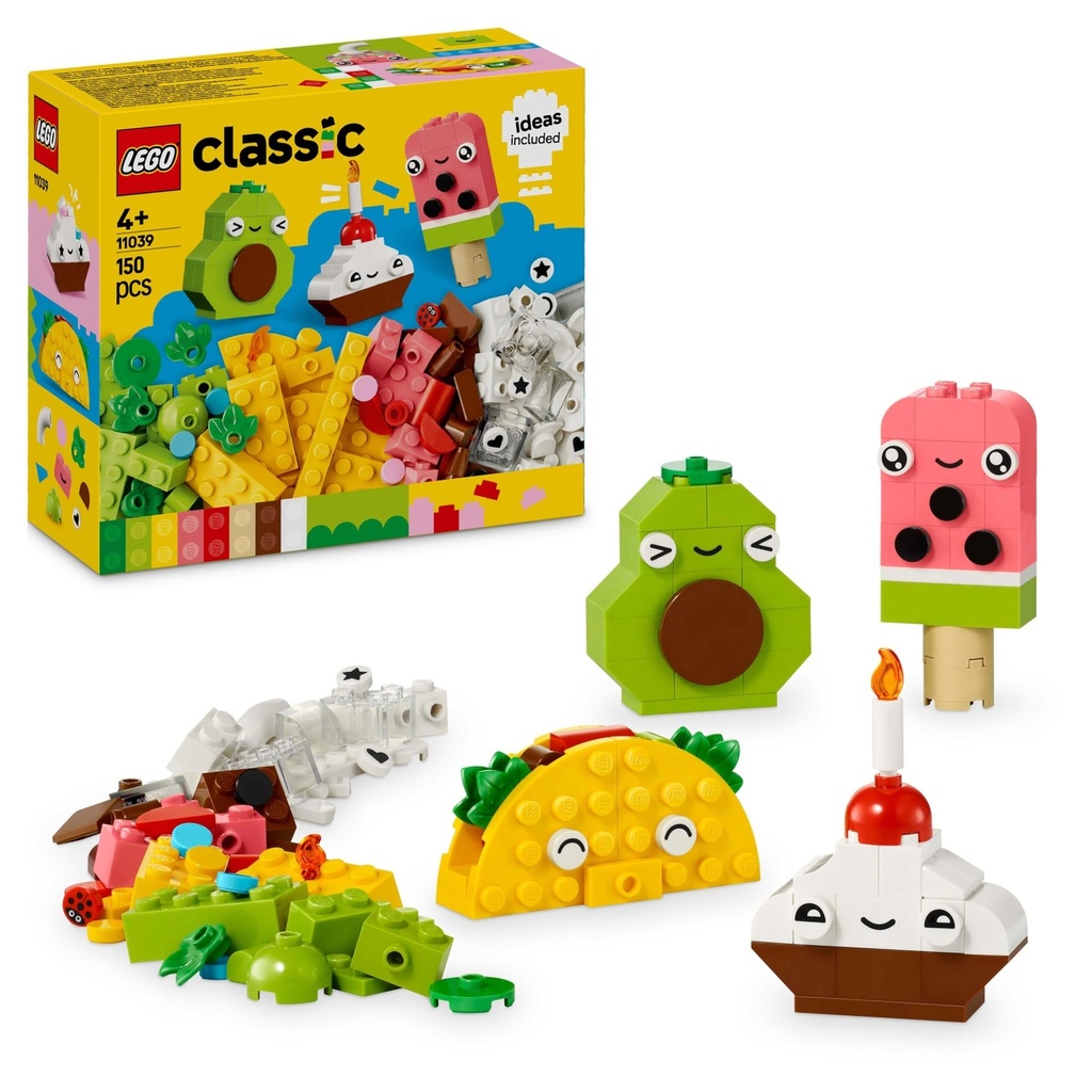 Les aliments créatifs Lego