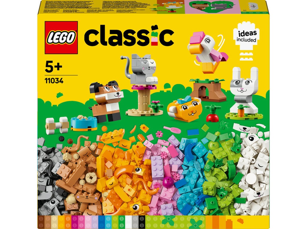 LEGO Classic Creative Pets Toy Animal Figures 11034
