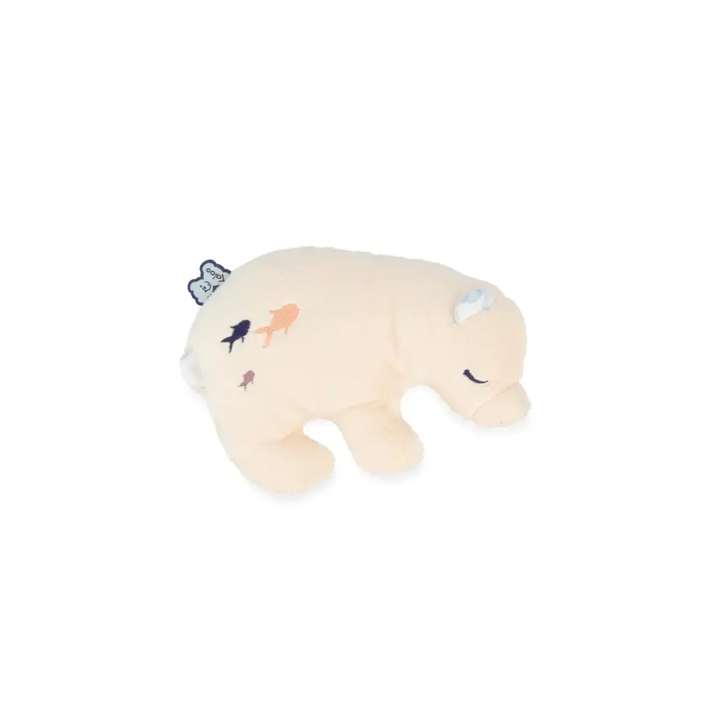 Peluche Bien être Ours Blanc