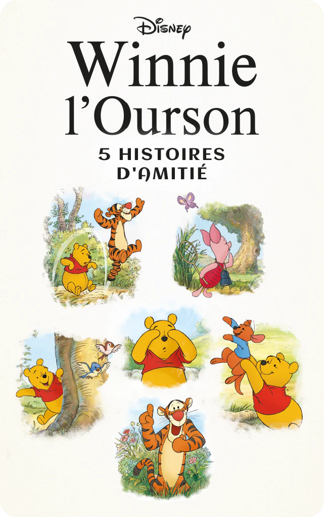 Carte à histoire Yoto: Winnie l'ourson 5 histoires d'amitié (3+)