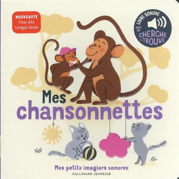 Mes chansonnettes : des sons à écouter, des images à regarder