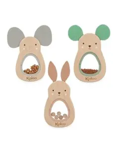 Hochet à son Lapin Palets de bois