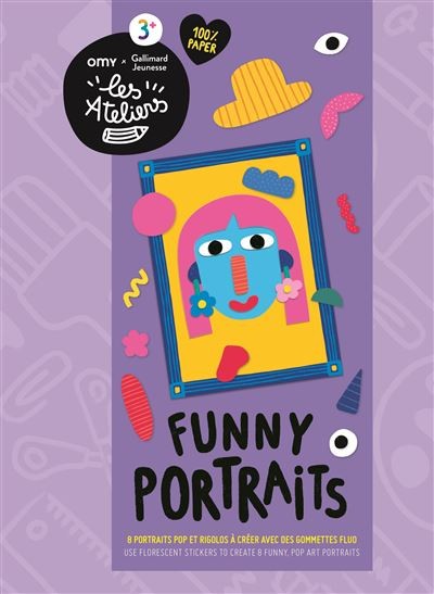 Funny Portraits - les Ateliers Omy x Gallimard