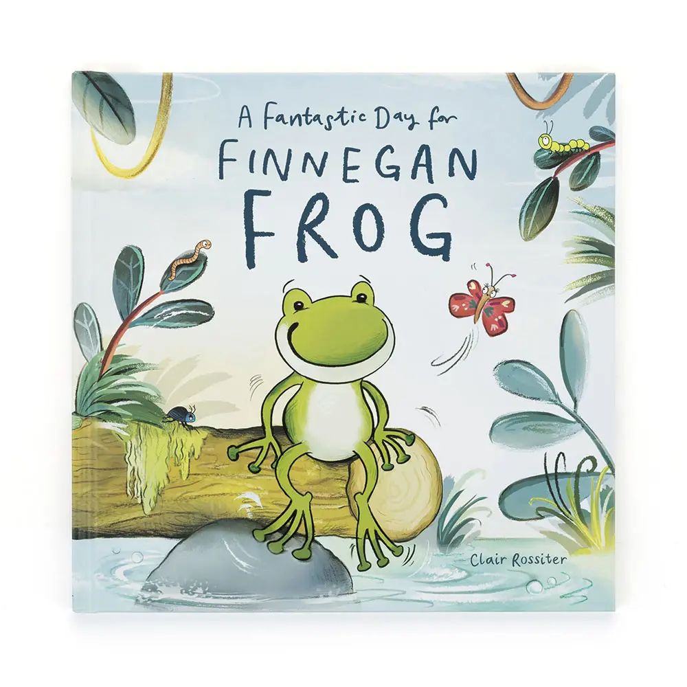 A fantastic day for Finnegan Frog Jellycat
