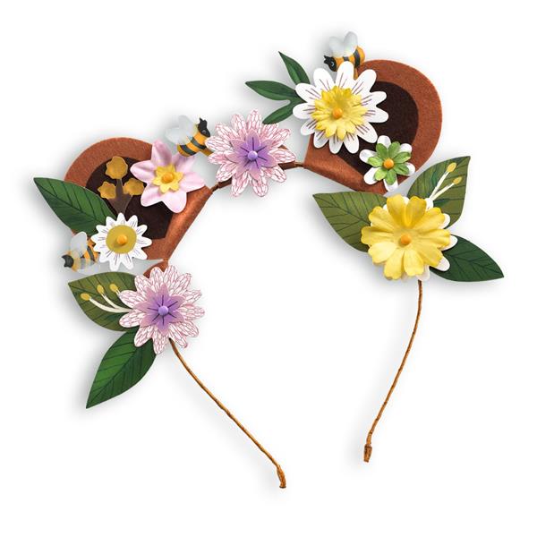 3 serre-têtes à créer Parure de bijoux Flower friends DIY Djeco