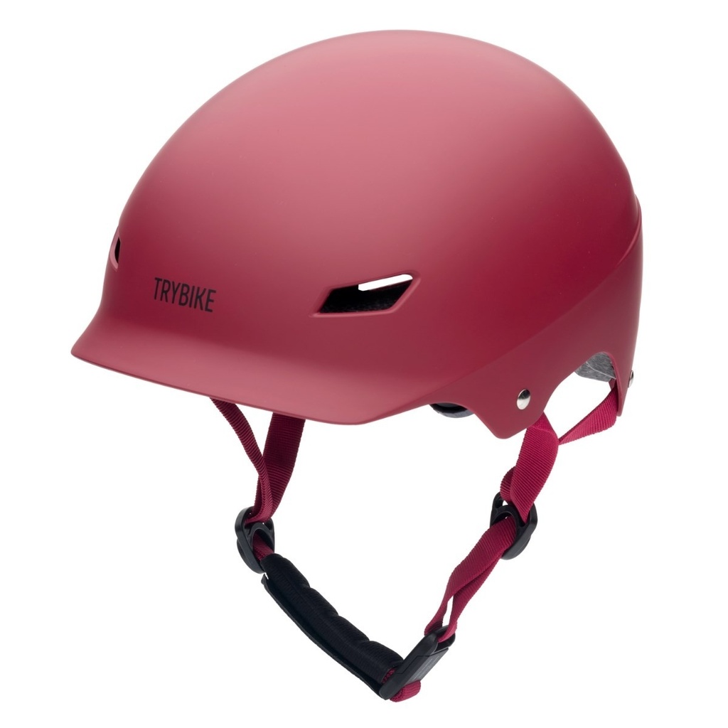 Casque Trybike Rouge S/M (51-56 cm)
