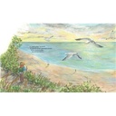 Souris au bord de la mer