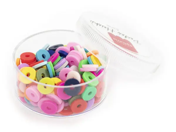 Perles heishi mix couleurs pop