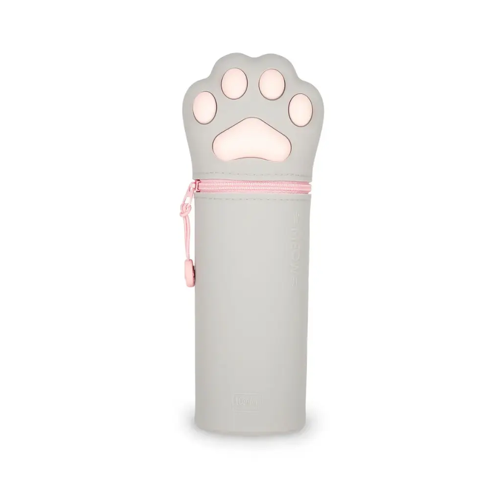 Trousse en silicone souple 2 en 1 Kawaii Kitty Legami