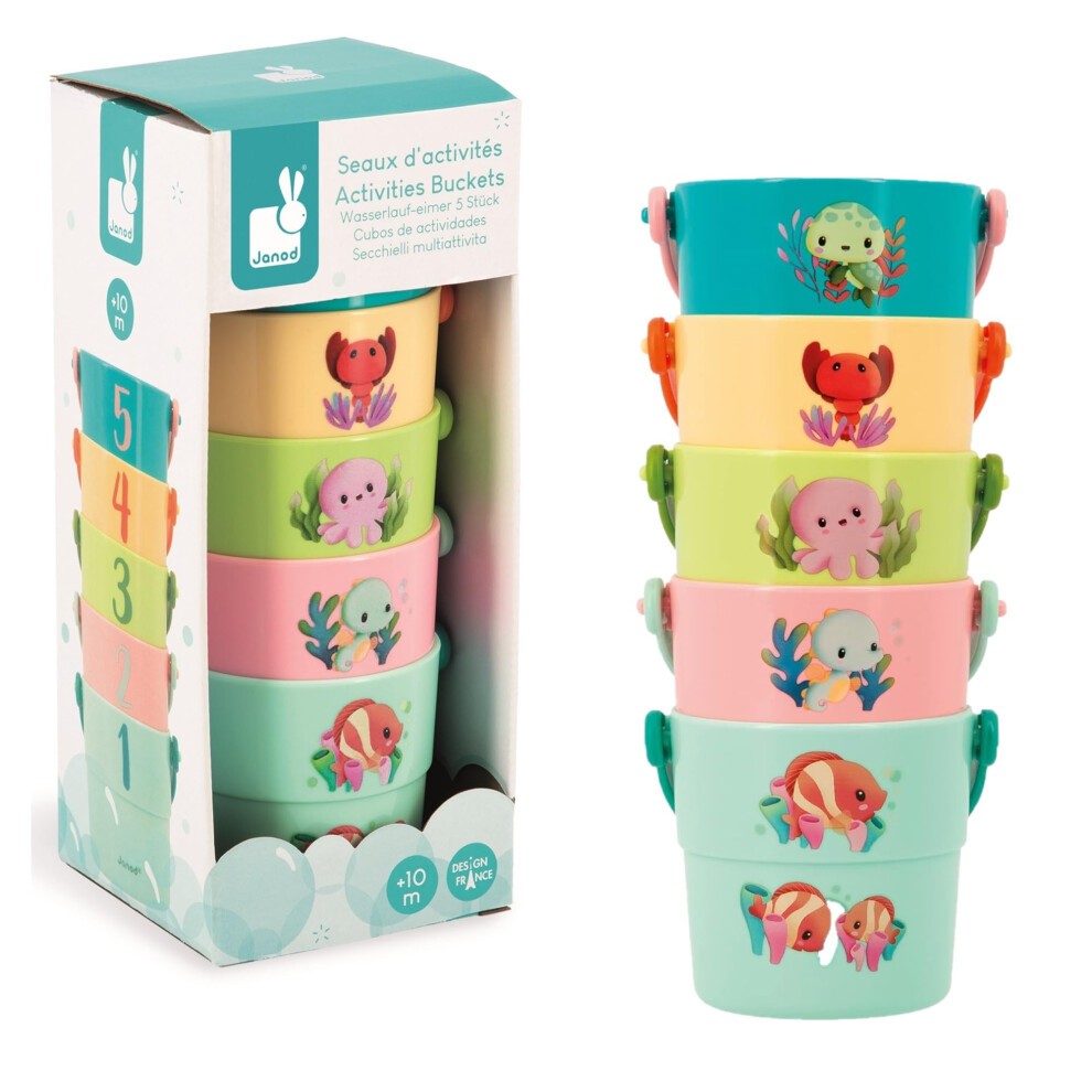 [JA-7222] Seaux Mes bébés animaux