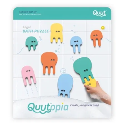 [QU-1003] Puzzle de bain Méduses Quut