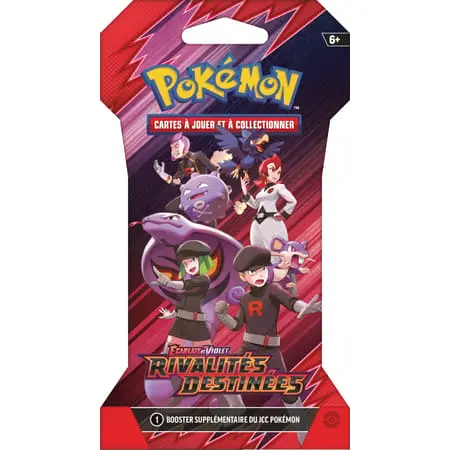 Booster Pokémon Ecarlate et violet Rivalités Destinées Blister
