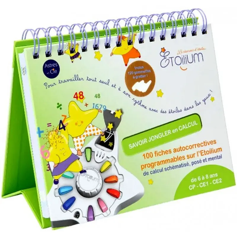 Livret Etoilium - Savoir jongler en calcul de 6 à 8 ans