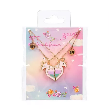 Colliers BFF licorne Souza (2pcs)