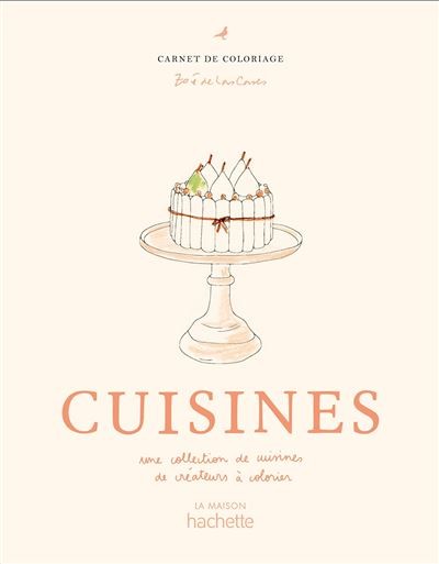 [HA-0038] Cuisines Une Collection de cuisines de créateurs à colorier