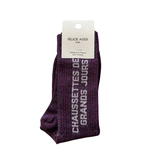 Chaussettes des Grands Jours T31-34 Felicie Aussi
