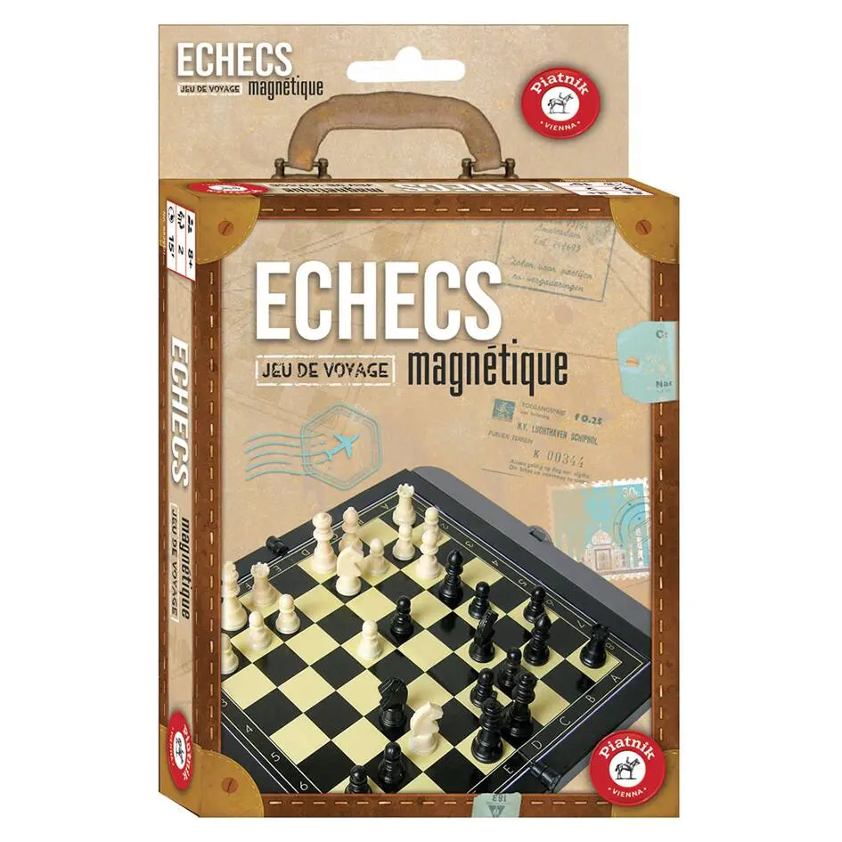 Jeu d'échecs magnétique de voyage