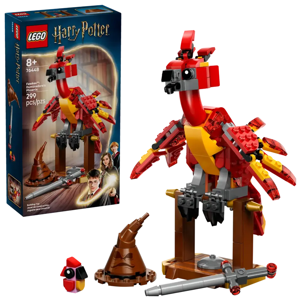 Fumseck Le phénix de Dumbledore