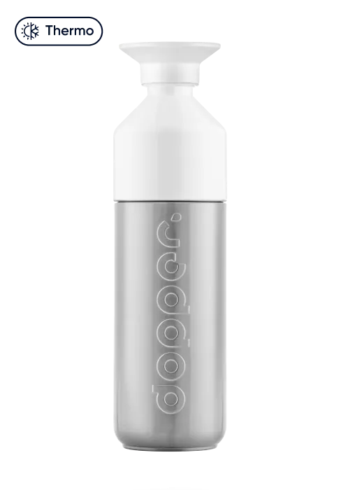 Gourde isotherme Dopper 580ml Silver