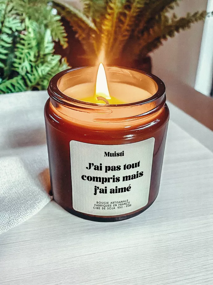 Bougie J'ai pas tout compris mais j'ai aimé 95 gr Mangue Coco
