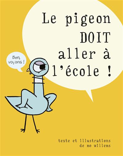 [EC-1815] Le pigeon DOIT aller à l'école ! (Lutin)