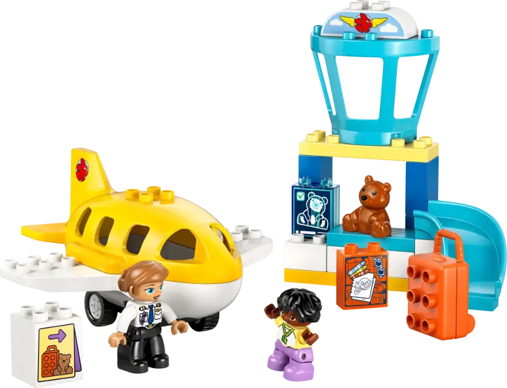Première fois à l'aéroport Lego Duplo Ville