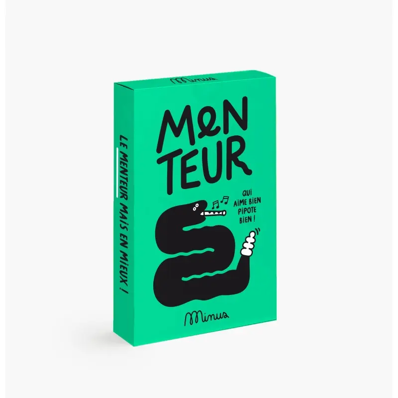Menteur Qui aime bien pipote bien ! - Minus